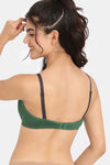 Rosaline Rerooted Simplicity Padded Non Wired 3/4th Coverage T-Shirt Bra - Foilage Green — thumbnail 2